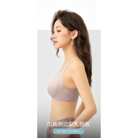 Deep V seamless Push Up Bra-3511