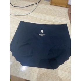 C864 Seamless ice silk bronzing letter bear modal underwear