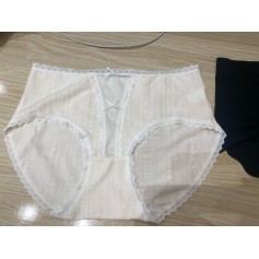 B994 Baroque lightweight jacquard cotton lace briefs